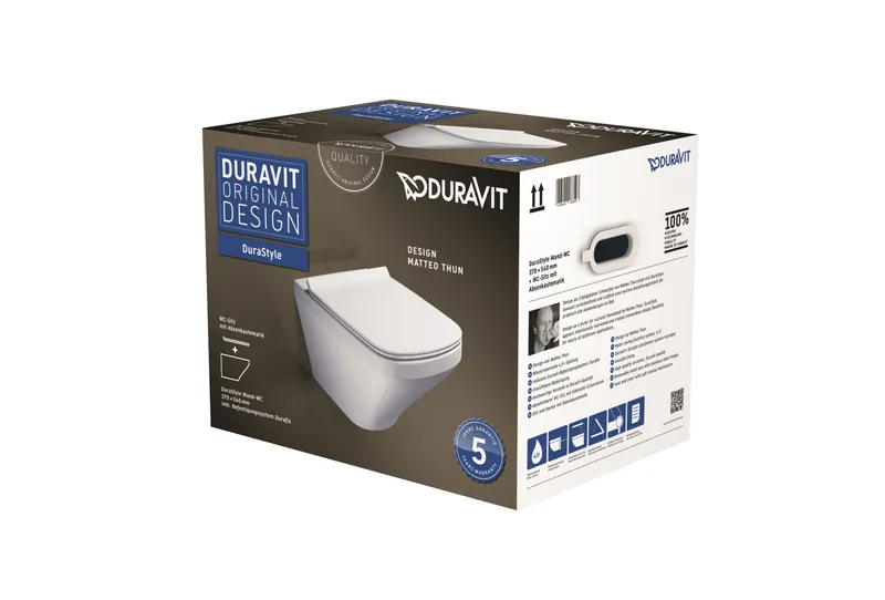 Duravit Durastyle WC-skål med sits #7597