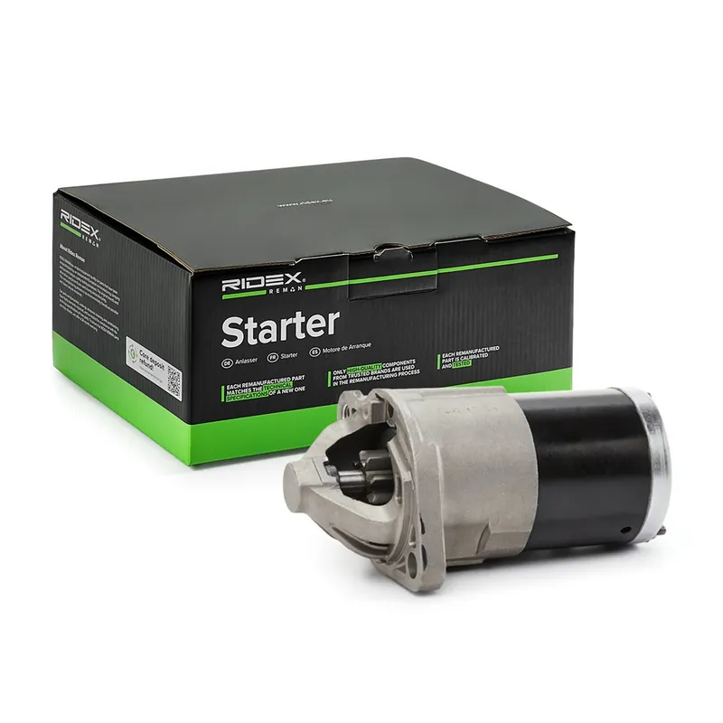 Startmotor RIDEX REMAN 2S0707R