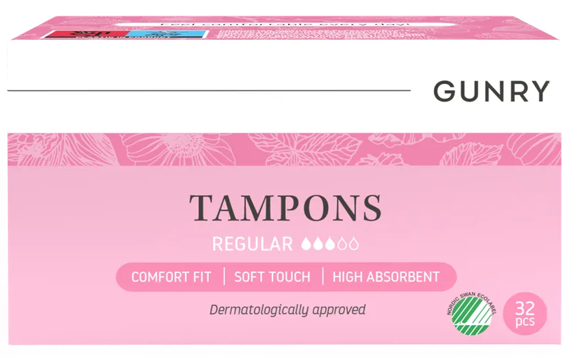 Gunry tampons regular 32 st