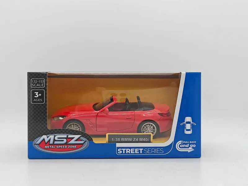 BMW Z4 M30i formgjuten modell, skala 1:38 samlarbil