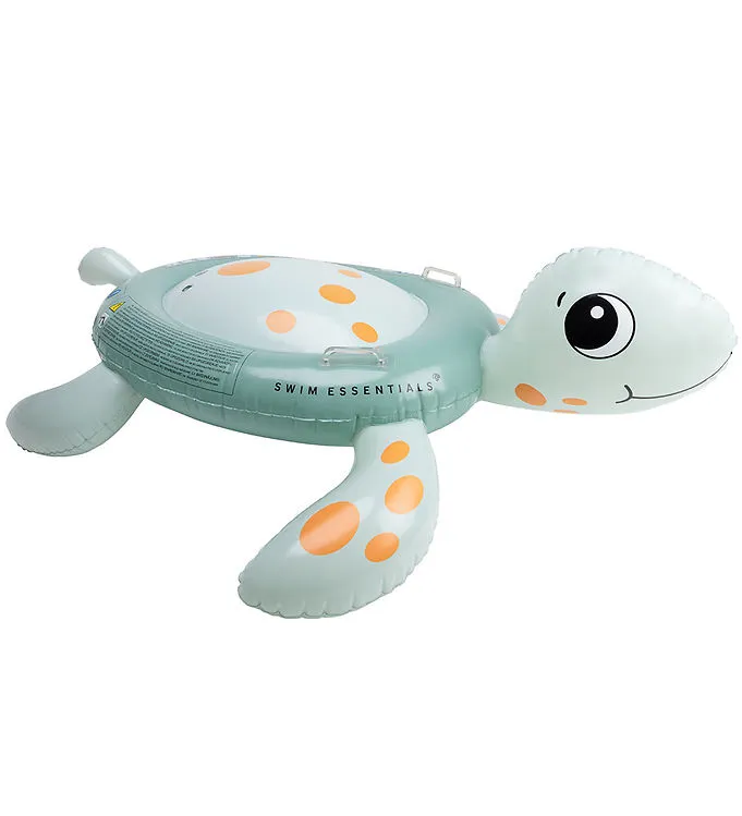 Swim Essentials Uppblåsbar Badmadrass, Turtle