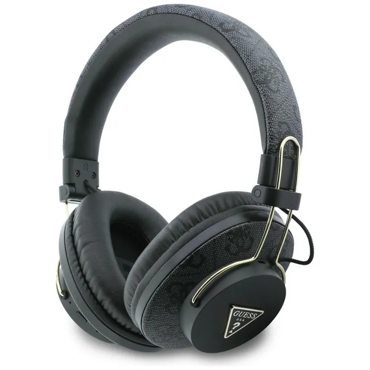 Guess Over-Ear Hörlurar Triangle Logo Bluetooth ENC - Svart