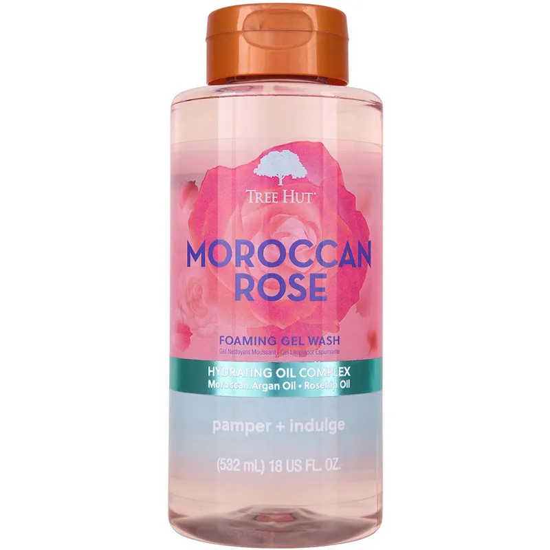 Tree Hut Foaming Gel Wash Moroccan Rose – 532 ml