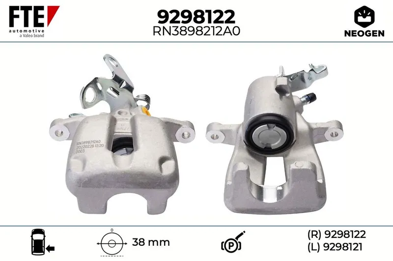Bromsok FTE 9298122