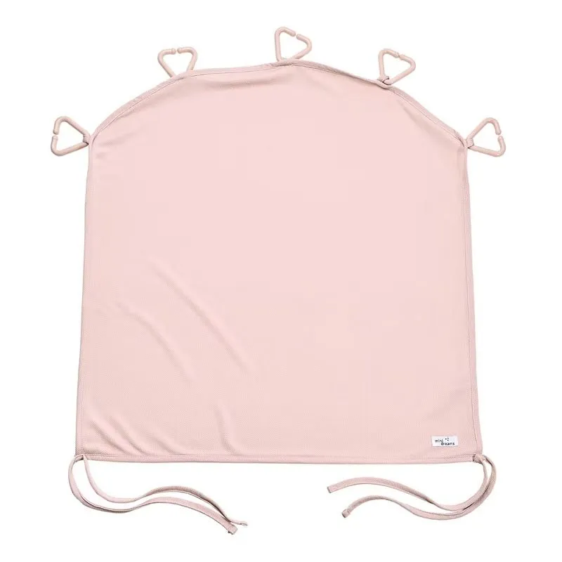 Mini Dreams solskyddsgardin mesh UV50+, rosa