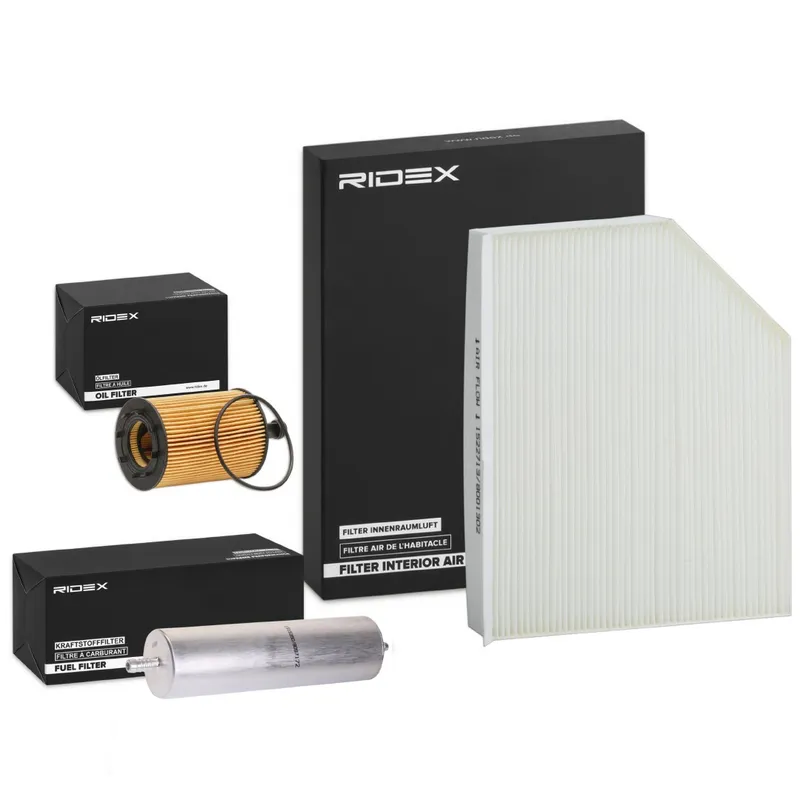 Filtersats RIDEX 4055F34715