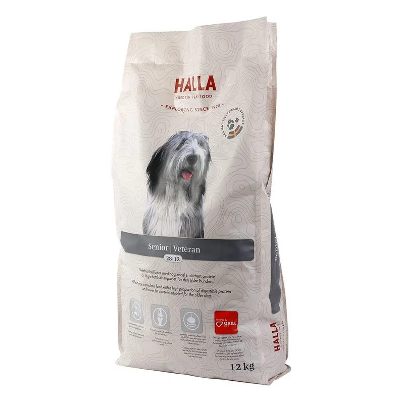 Senior Veteran Torrfoder till Hund – 12 kg