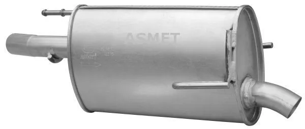 ASMET 05.163 Bakre ljuddämpare