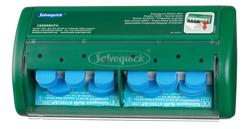 Plåsterautomat Blue Detectable