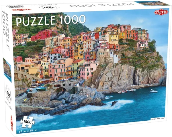 Cinque Terre Italien Pussel 1000 Bitar Tactic