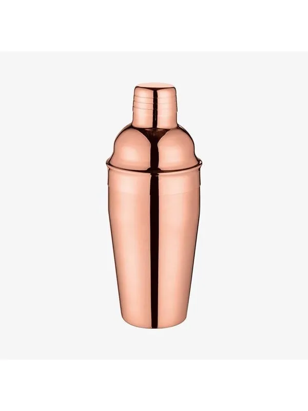 Cilio Cocktailshaker 500ml - kopparpläterad
