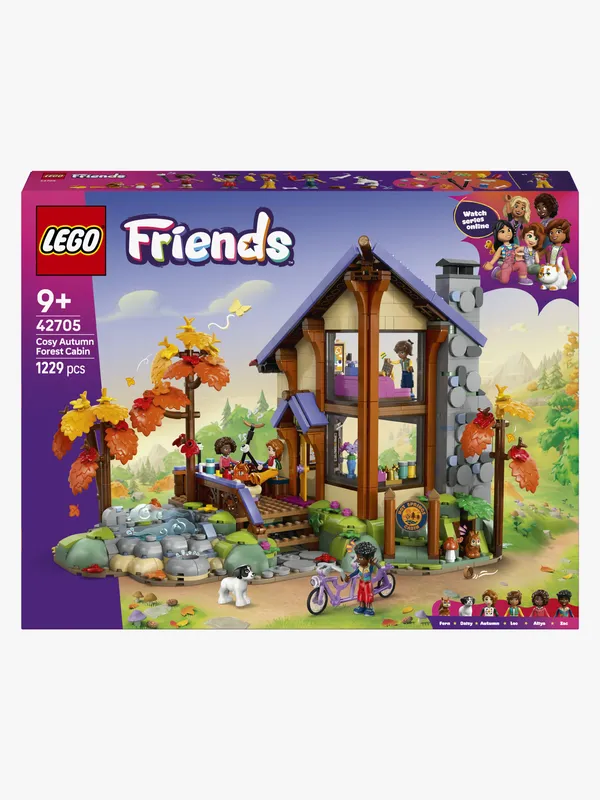 Mysig stuga i höstskogen LEGO® Friends (42705)