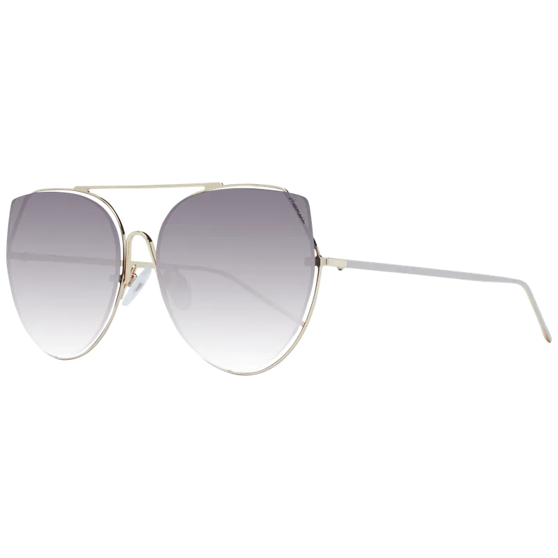 Ana Hickmann Pilot Solglasögon i Guld #6704