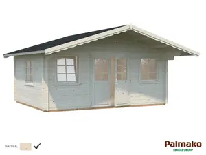 Palmako Helena Stuga 19,9 m²/inv. 18,6 m², obehandlad
