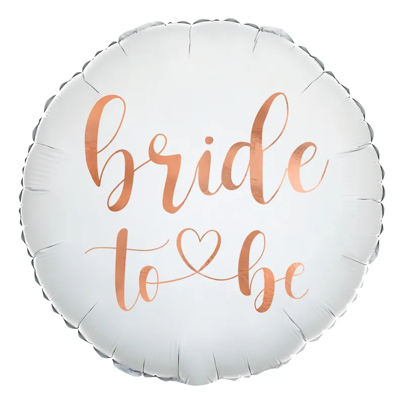 Folieballong ”Bride to be” – Rosé