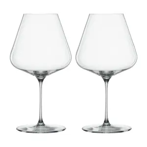 Spiegelau Definition Burgundy rödvinsglas 96 cl 2-pack Klar