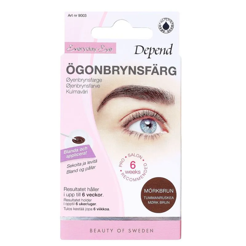 Depend EyeBrow Colour Dark Brown - 1 pcs