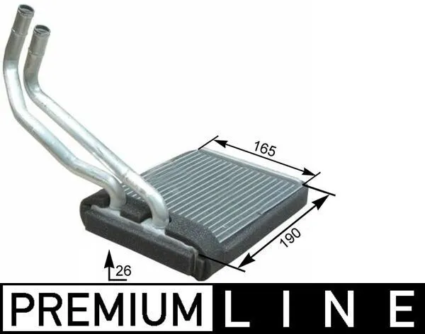 Värmepaket MAHLE AH 177 000P