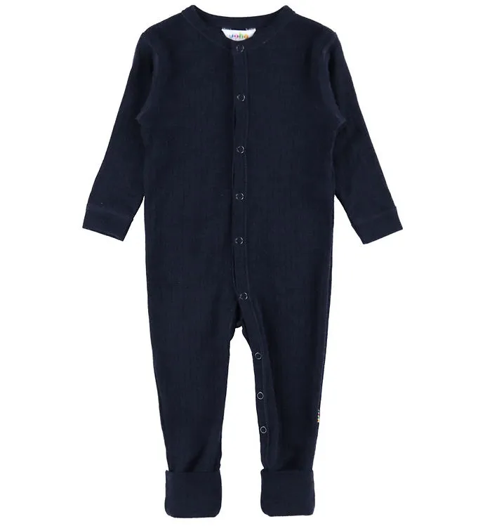 Joha Pyjamas Merinoull, Navy, 100