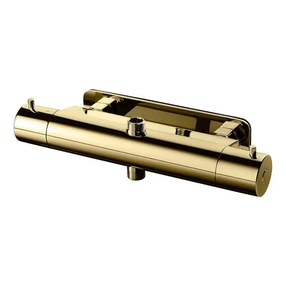 DUSCHBLANDARE EVM169-160 TERMOSTAT C/C160MM HONEY GOLD | Beijerbygg Byggmaterial