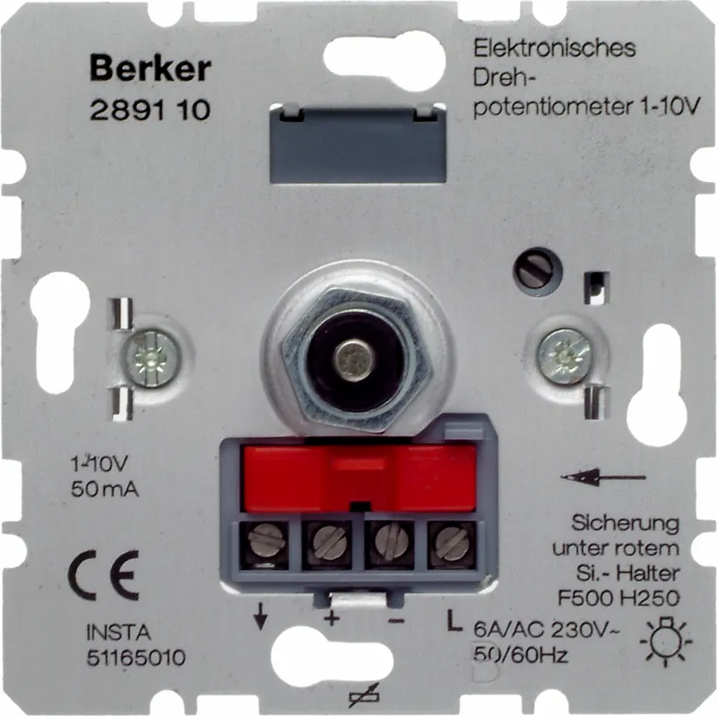 Hager 289110 Potentiometer 1-10V, LR