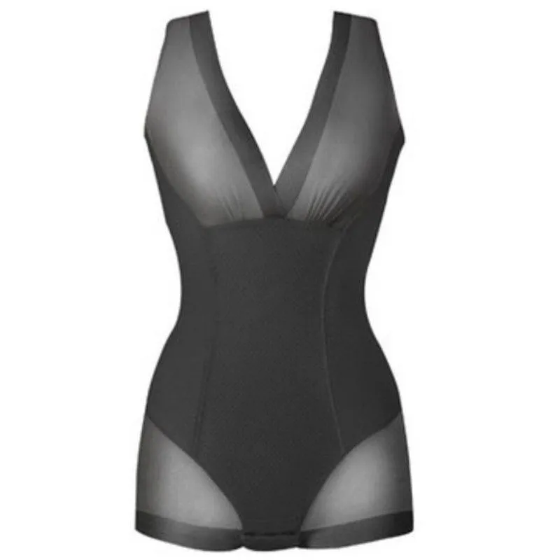 Shapewear Kroppsformande Underkläder, Svart - Storlek L