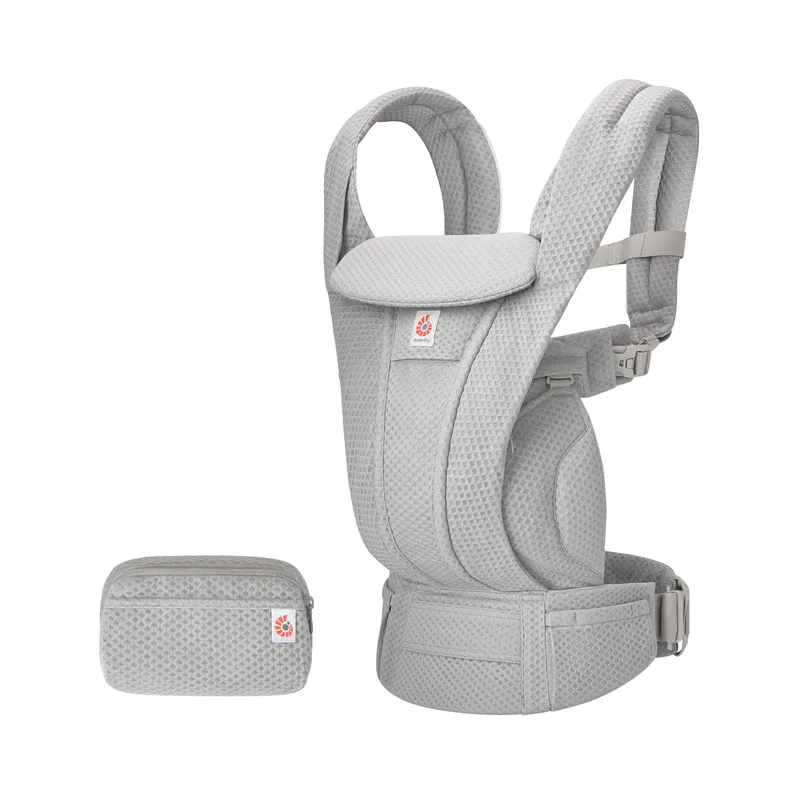 Ergobaby Omni Deluxe Bärsele Mesh - Pearl Grey