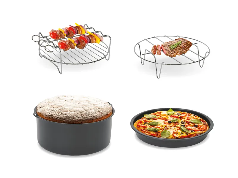 OBH NORDICA Easy Fry XL Air fryer tillbehör med non-stick beläggning