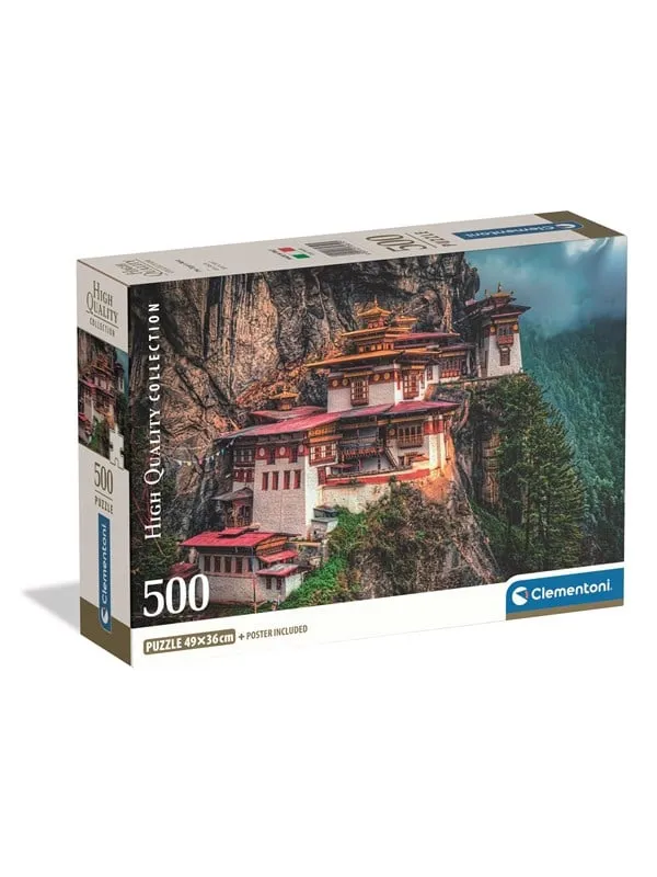 Clementoni Pussel HQC The Tiger’s Nest 2026 - Compact, 500 2D Pussel