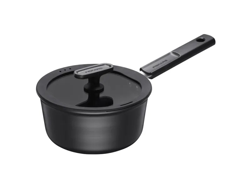 Fiskars FS.RONDEL Hard Face kastrull 1,8 l med non-stickbeläggning och lock