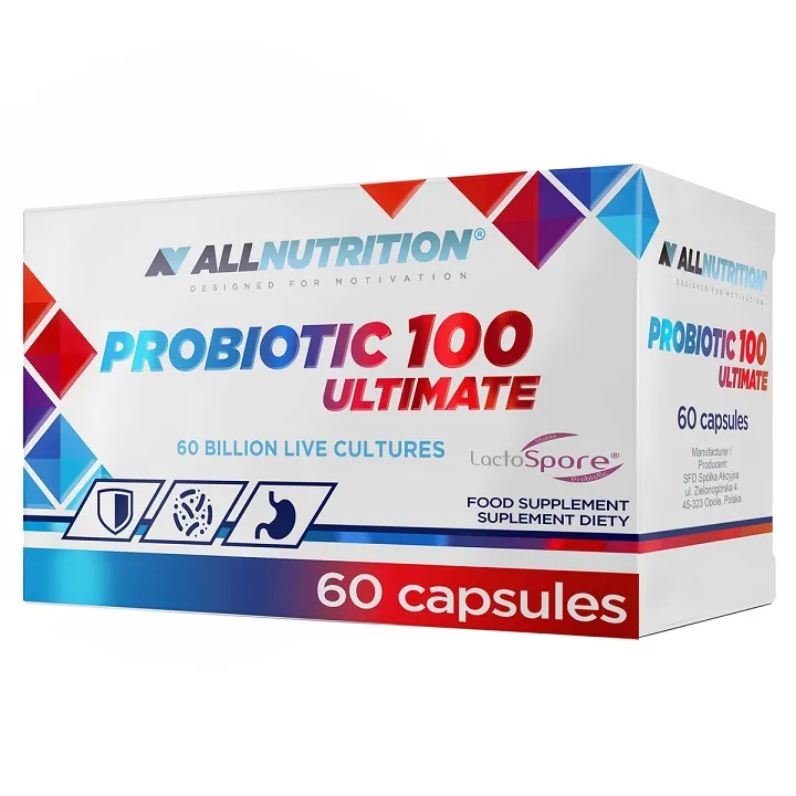 Allnutrition - Probiotic 100 Ultimate, 60 kapslar