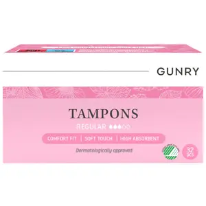 Gunry tampons regular 32 st