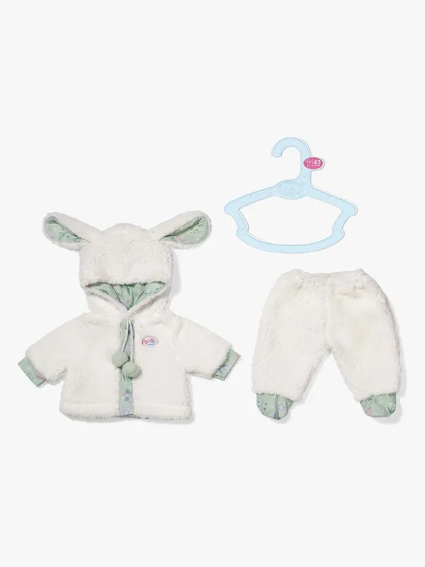 Baby Born Dockkläder – Fleeceset m. Lamm – 43 cm