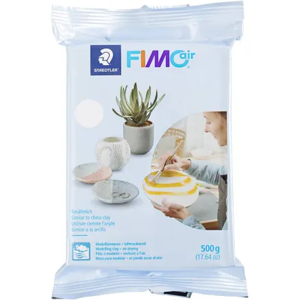 FIMO Air modellera 500g vit Staedtler