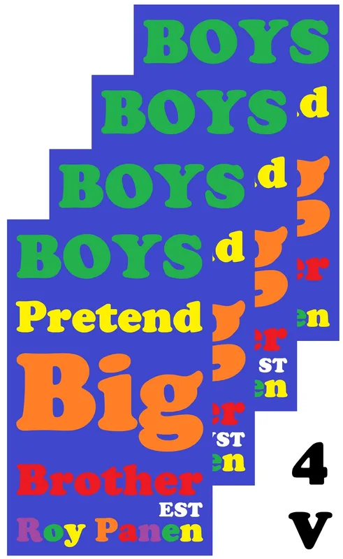 BOYS Pretend Big Brother (4 versions) (peeled off), E-bok