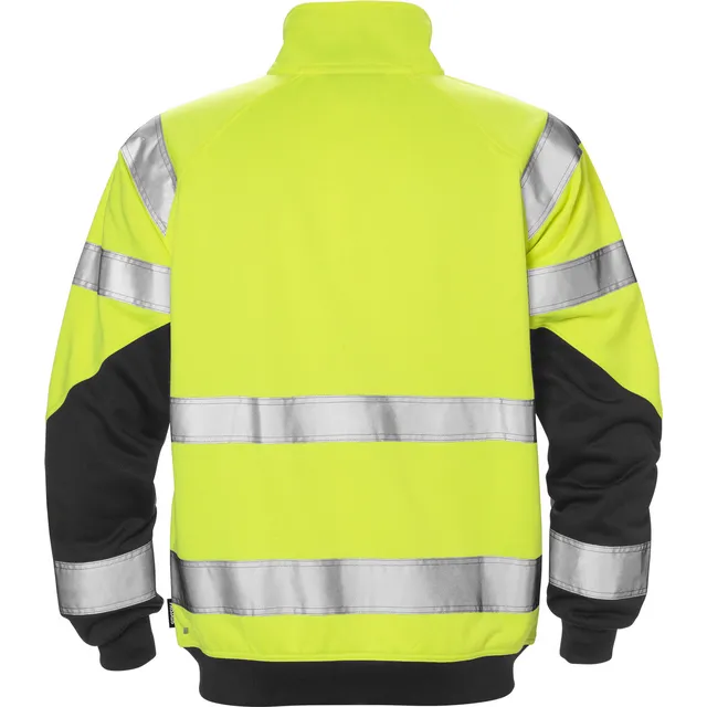 SWEATSHIRT VARSEL 7426 SHV VARSELGUL/SVART STL 3XL | Beijerbygg Byggmaterial