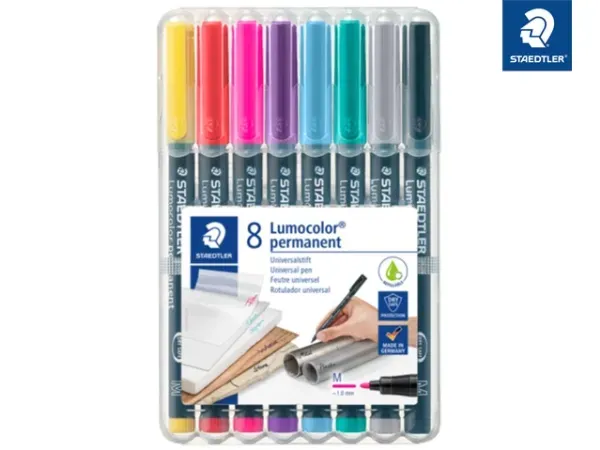 Universalpenna LUMOCOLOR M P sort.f 8/fp