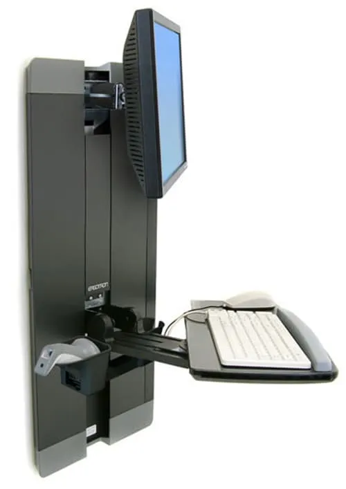 Ergotron Styleview Vertical Lift Patient Room