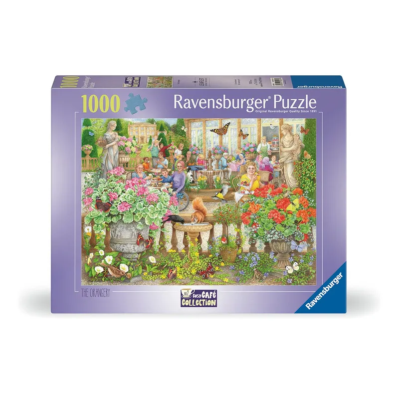 Pussel Cosy Café N2:Secret Garden1000 bitar, Ravensburger