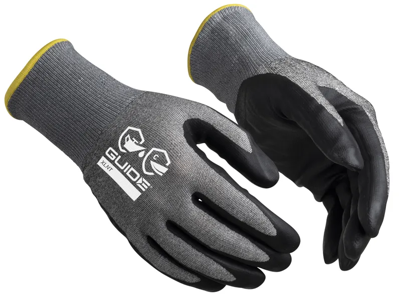 Guide Gloves 9505 Handske nitrildopp, skärskydd C, oljegrepp 11