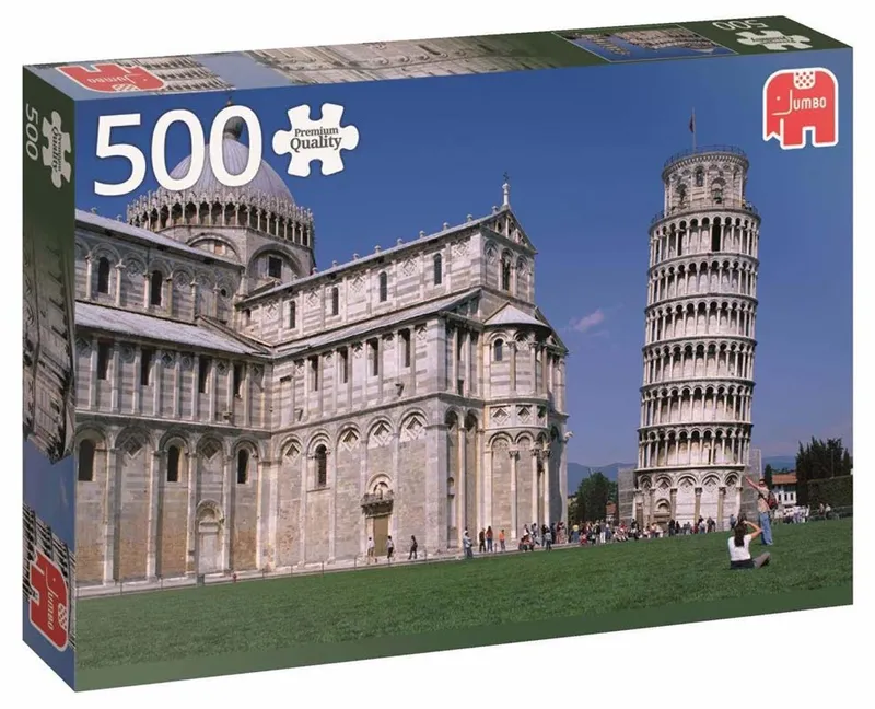 Pussel – Lutande tornet i Pisa 500 Bitar