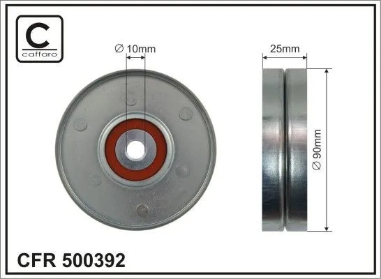 Styrrulle, drivrem CAFFARO 500392