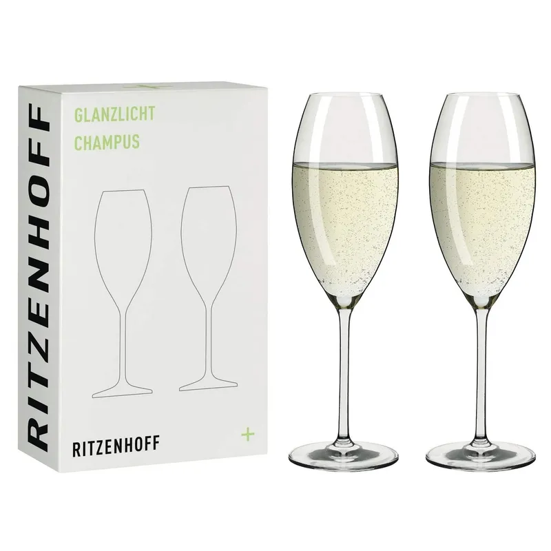 Glanzlicht Champagneglas 2-p
