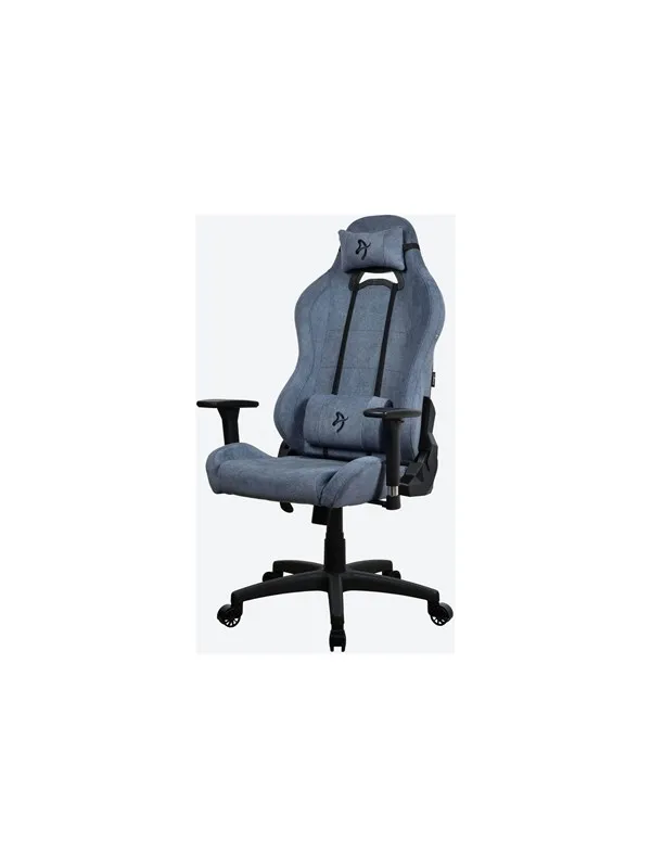 Arozzi Torretta Softfabric Kontorsstol - Blå - Mjukt tyg - Upp till 120 kg