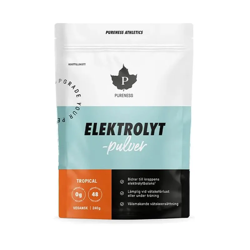 Pureness Elektrolytpulver, Tropical, 240 g