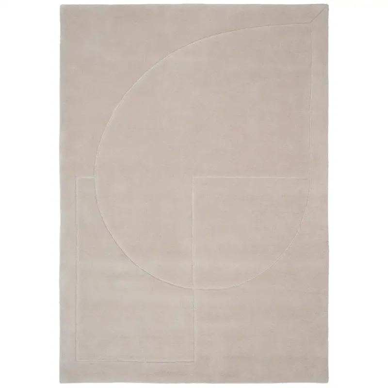 Linie Design, Lineal Poem Beige 170×240 Matta