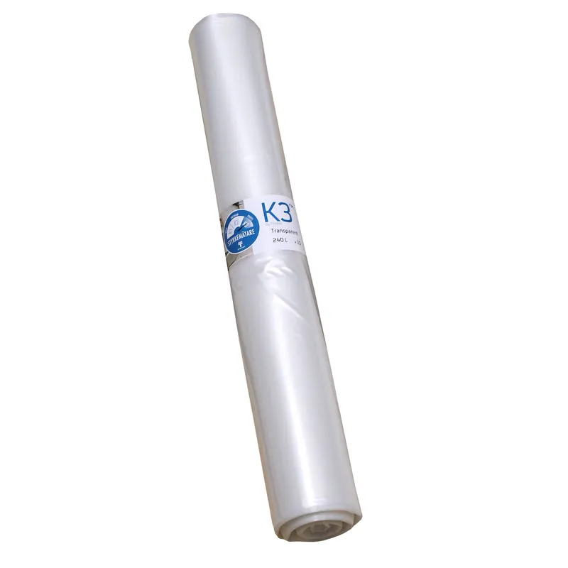 SOPSÄCK K3 TRANSPARENT 240L | Beijerbygg Byggmaterial
