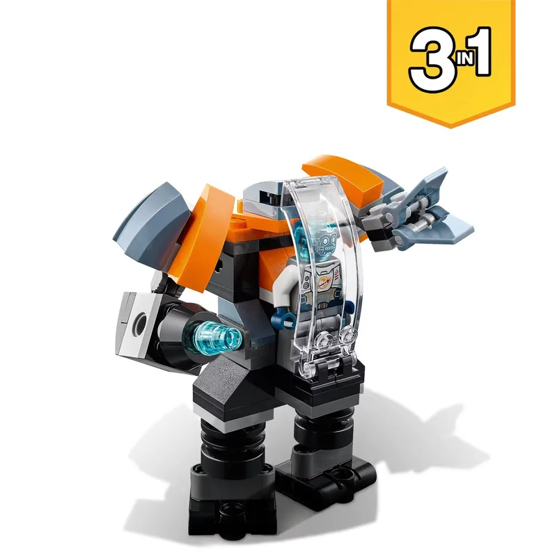 LEGO Creator Cyberdrönare, 3-i-1, 31111