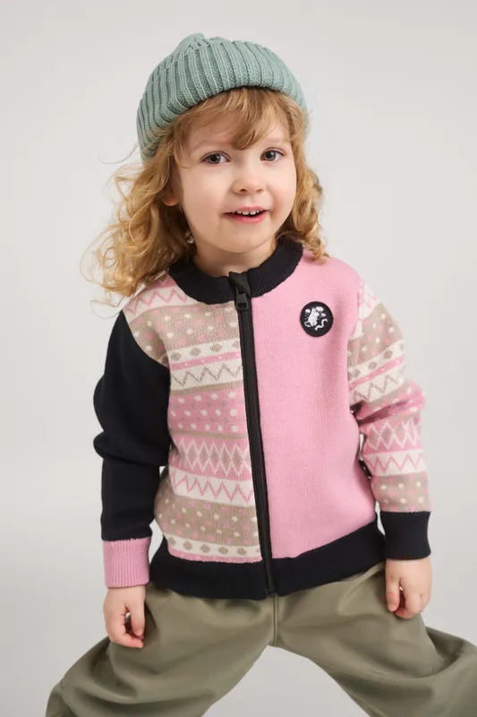Reima Moomin Idelar Tröja Merinomix, Grey Pink, 80