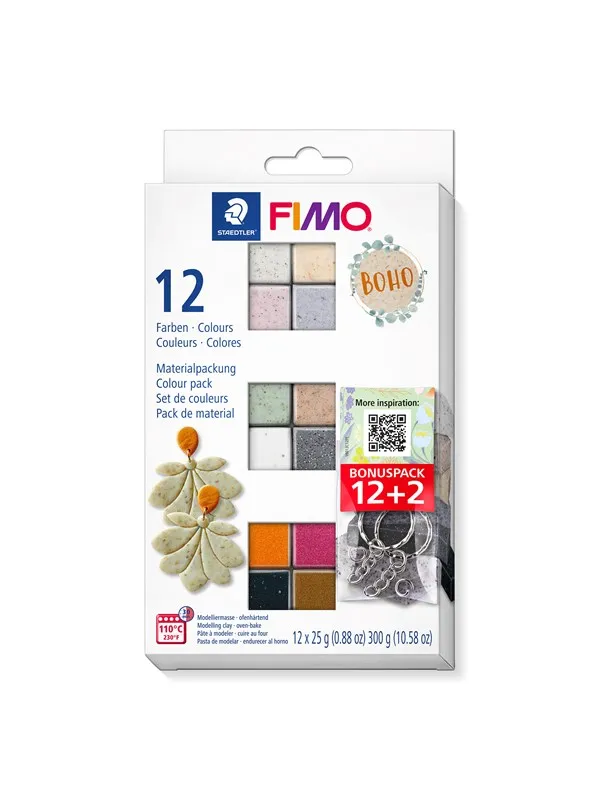 Fimo Set Mod. clay ef.boho CP Promo